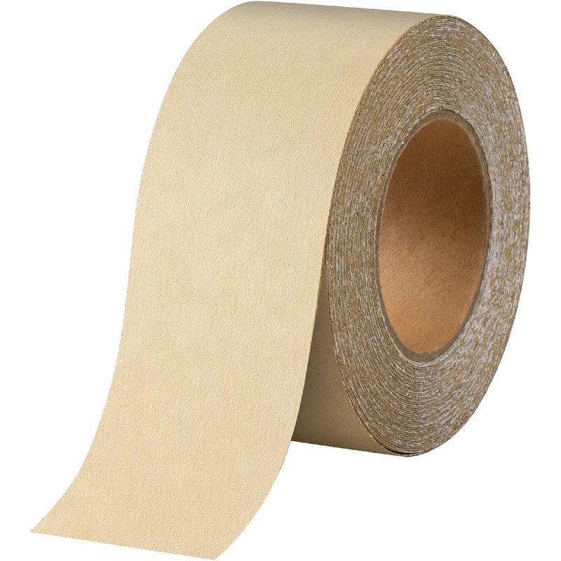 Shawya Longboard Sandpaper 240-Grit 2-3/4in x 20 Yards PSA Sandpaper Roll Self Adhesive Stickyback PSA Sandpaper Aluminum Oxide Longboard Sand Paper Sanding Sheet - Image 1
